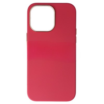 Husa iPhone 14 Pro Max, Silicon Liquid Cover, Strawberry